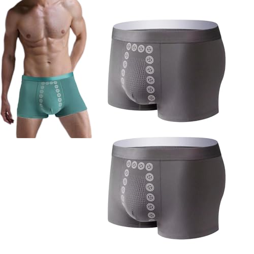 Cautorsy Proplshove Underwear,Magnetic Underwear Men,Magnetic Therapy Underwear,Proplshove Underwear Magnetic (3XL,2PCS-Dark Gray) von Cautorsy