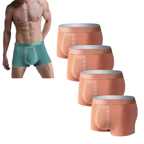 Cautorsy Proplshove Underwear,Magnetic Underwear Men,Magnetic Therapy Underwear,Proplshove Underwear Magnetic (L,4PCS-orange) von Cautorsy