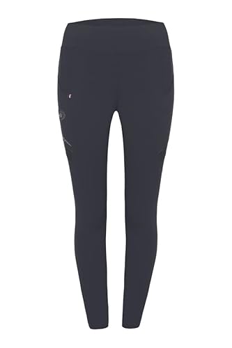 Cavallo Damen Reitleggins LIN Grip Größe 38, Farbe Graphite von Cavallo