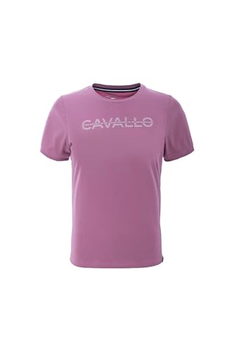 Cavallo Kinder Shirt Denise YNG Auffälliges T-Shirt Raspberry FS 2022, Größe:152 von Cavallo