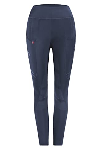 Cavallo Lin Grip Rl Womens Riding Tights 34 Darkblue von Cavallo