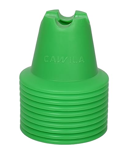 Cawila 10er Set, Mini Markierungskegel Gruen One Size Cawila 10er Set, Mini Markierungskegel Gruen One Size von Cawila