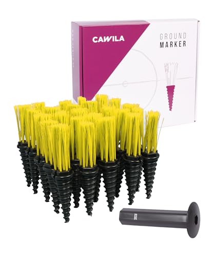 Cawila Einmesshilfe Pitch 25er Set, Markierungshilfe für Fußballplätze Cawila Einmesshilfe Pitch 25er Set, Markierungshilfe für Fußballplätze von Cawila
