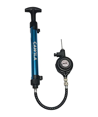 Cawila Equipment - Trainingszubehör Luftdruckmesser-Adapter für Handpumpen schwarz One Size von Cawila
