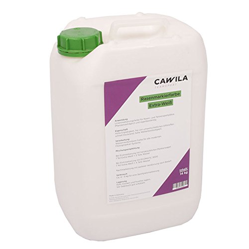 Cawila Sportplatzmarkierung, Rasenmarkierungsfarbe, Rasenmarkierfarbe für Sportplätze Weiss One Size Cawila Sportplatzmarkierung, Rasenmarkierungsfarbe, Rasenmarkierfarbe für Sportplätze Weiss One Size von Cawila