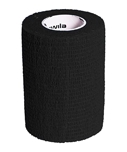Cawila Bandage, elastisch und selbsthaftend, kohäsive Haftbandage, 7,5cm x 4,5m schwarz 7,5cm x 4,5m Cawila Bandage, elastisch und selbsthaftend, kohäsive Haftbandage, 7,5cm x 4,5m schwarz 7,5cm x 4,5m von Cawila