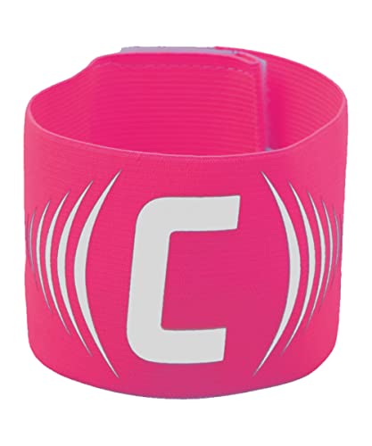 Cawila Kapitänsbinde, Armbinde C, mit Klettverschluss pink One Size von Cawila