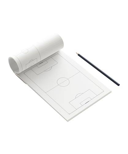 Cawila Fußball Taktikblock, A6, 50 Blatt Weiss One Size Cawila Fußball Taktikblock, A6, 50 Blatt Weiss One Size von Cawila
