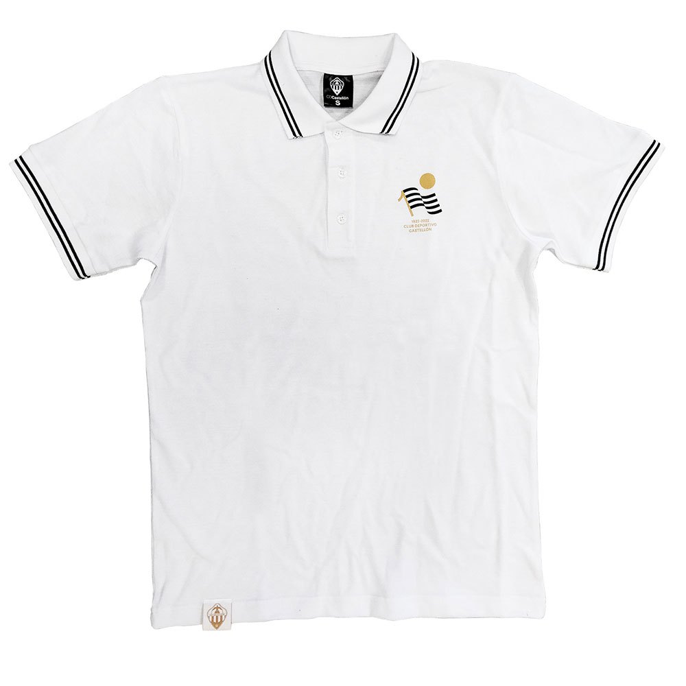 Cd Castellon Short Sleeve Polo Weiß XL von Cd Castellon