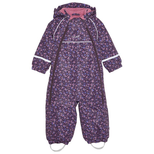 CeLaVi - Kid's Wholesuit AOP with 2 Zippers - Overall Gr 80 lila von CeLaVi