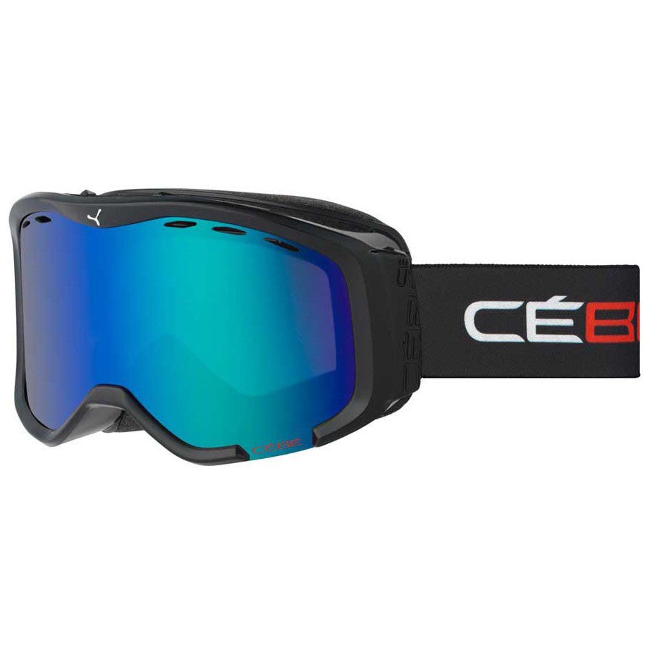 Cebe Cheeky Ski Goggles Rot,Schwarz Brown Flash Blue/Cat3 von Cebe