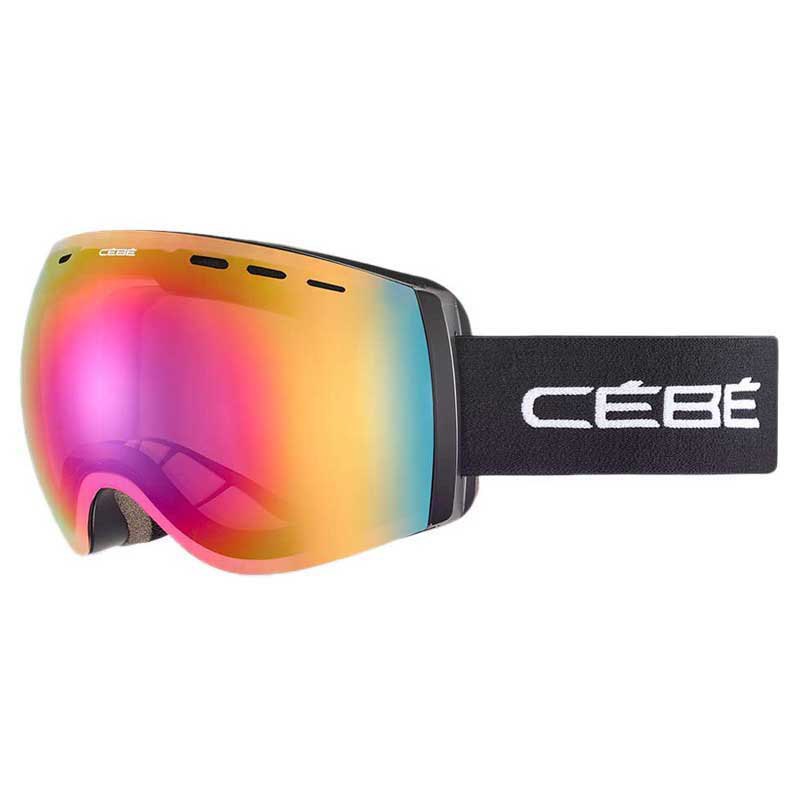 Cebe Cloud Ski Goggles Schwarz Rose Flash Pink/CAT2 von Cebe