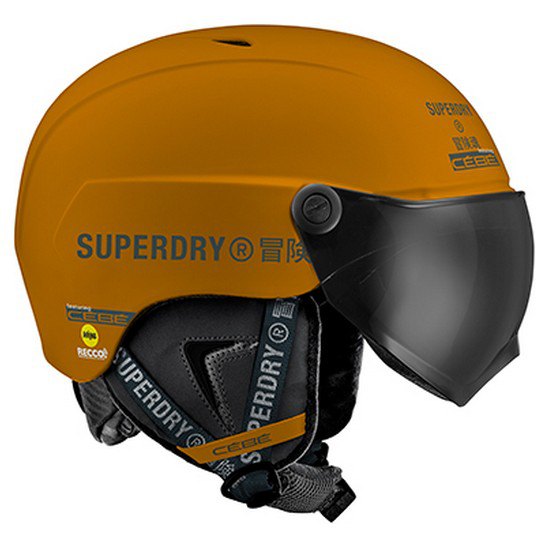 Cebe Contest Vision Mips X Superdry Visor Visor Helmet Braun 54-56 cm von Cebe