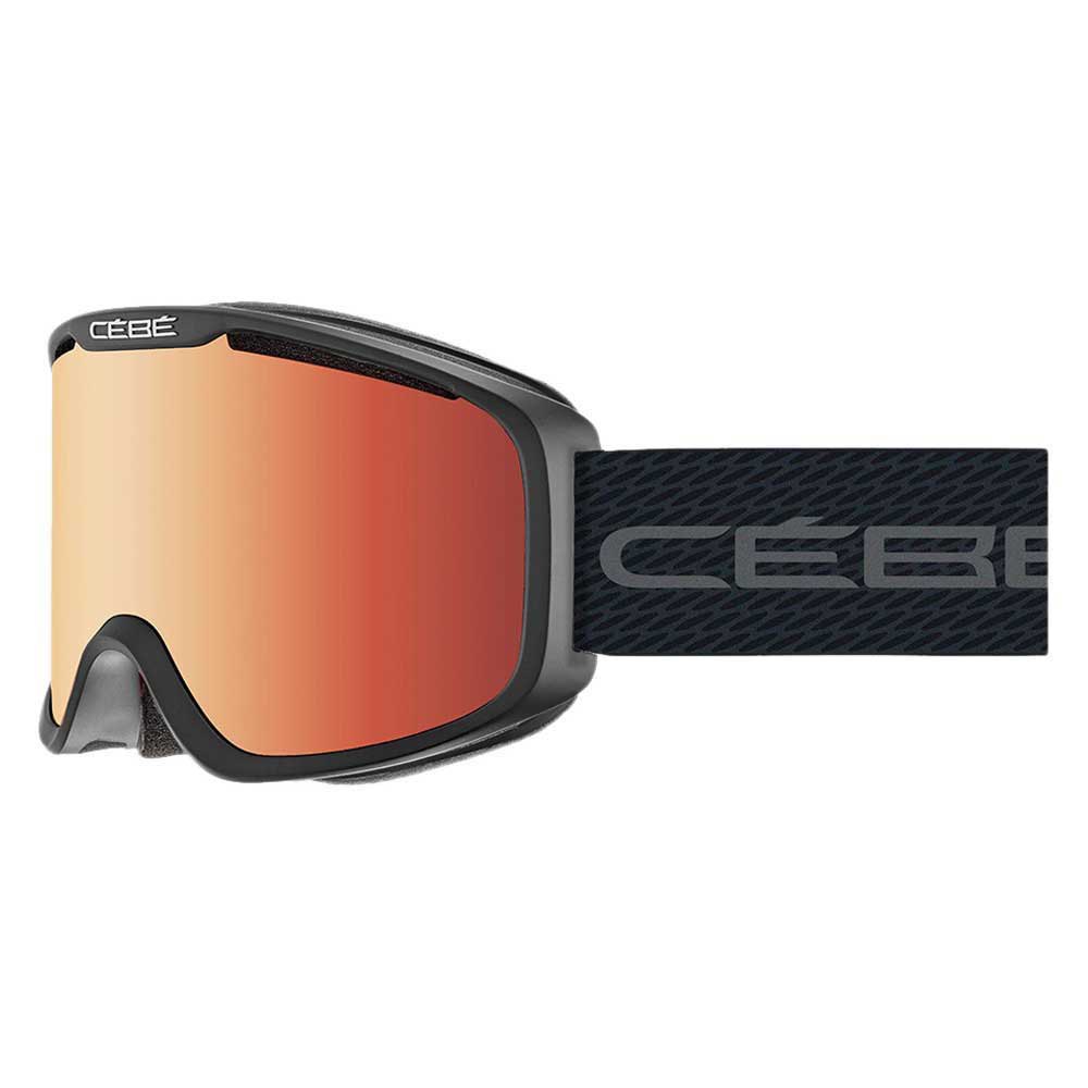 Cebe Falcon Otg Ski Goggles Schwarz PC Vario Perfo Amber Flash Blue/CAT1-3 von Cebe