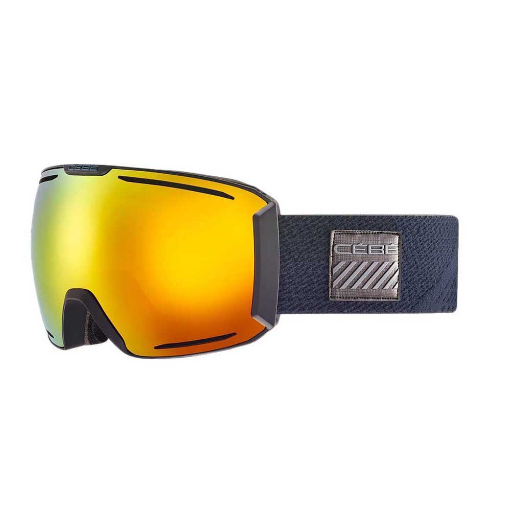 Cebe Horizon Ski Goggles Golden PC Vario Perfo Amber Flash Red/CAT1-3 von Cebe