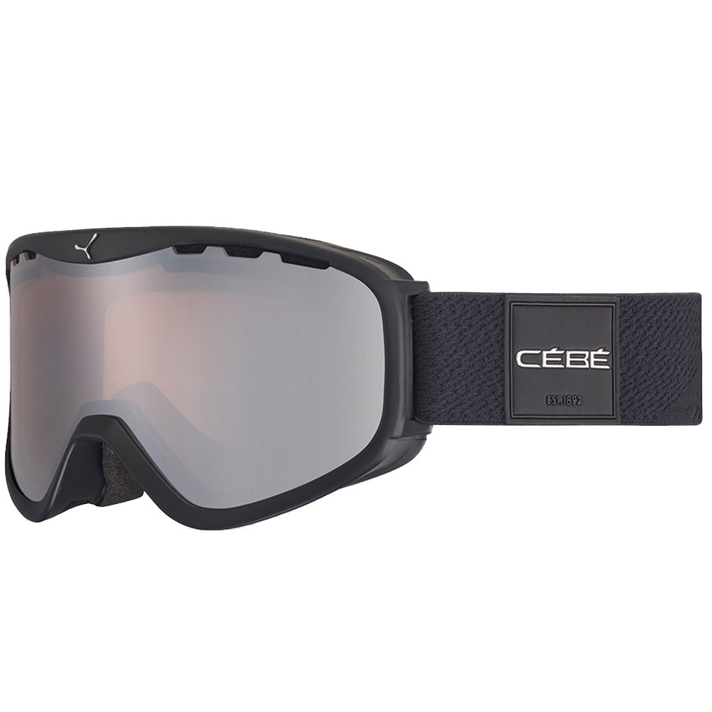 Cebe Ridge Otg Ski Goggles Schwarz PC Vario Perfo Amber Flash Red/CAT1-3 von Cebe