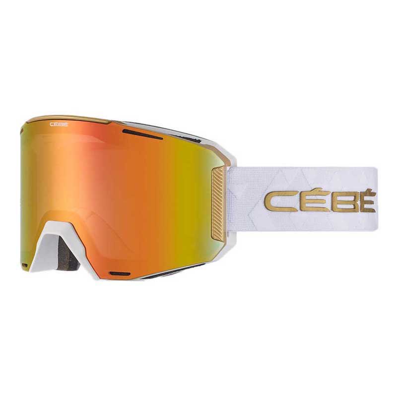 Cebe Slider Ski Goggles Weiß PC Vario Perfo Amber Flash Red/CAT1-3 Cebe Slider Ski Goggles Weiß PC Vario Perfo Amber Flash Red/CAT1-3 von Cebe