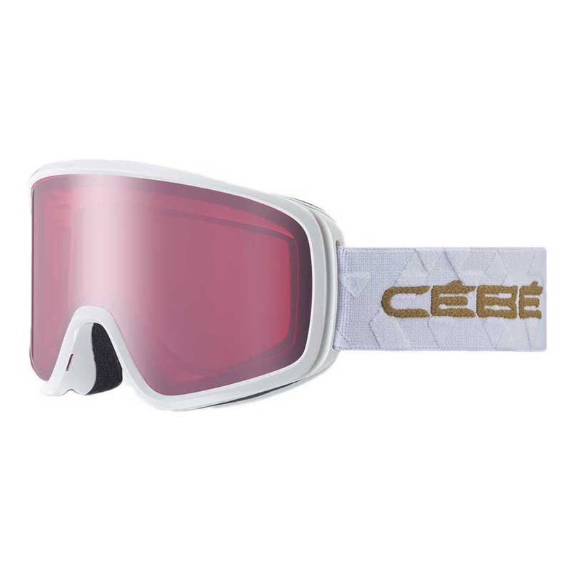 Cebe Striker Evo Ski Goggles Weiß Light Rose/CAT2 von Cebe