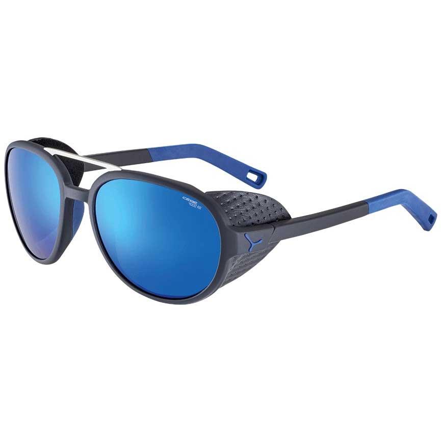 Cebe Summit Sunglasses Blau,Schwarz 4000 Grey Mineral AR Blue Flash Mirror/CAT4 von Cebe
