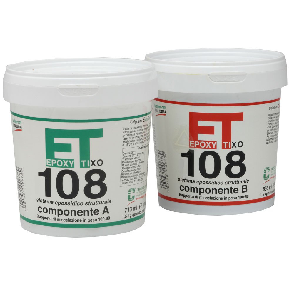 Cecchi C-systems Et 108 Two Component Epoxy Resin 1.5kg Durchsichtig Cecchi C-systems Et 108 Two Component Epoxy Resin 1.5kg Durchsichtig von Cecchi