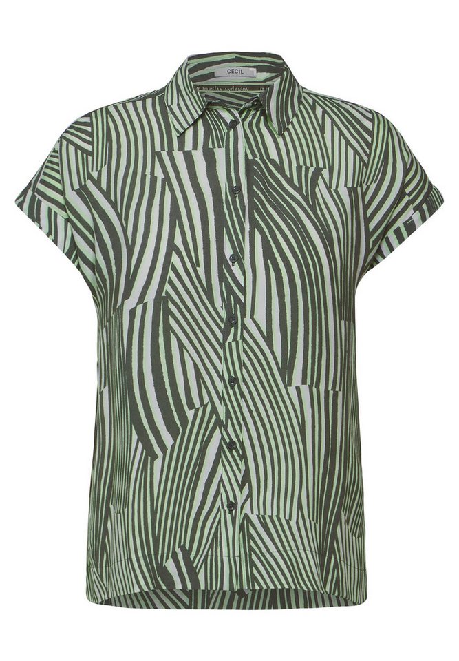 Cecil Kurzarmbluse - Bluse - Blusenshirt - kurzarm Shirt - Gestreifte Bluse von Cecil