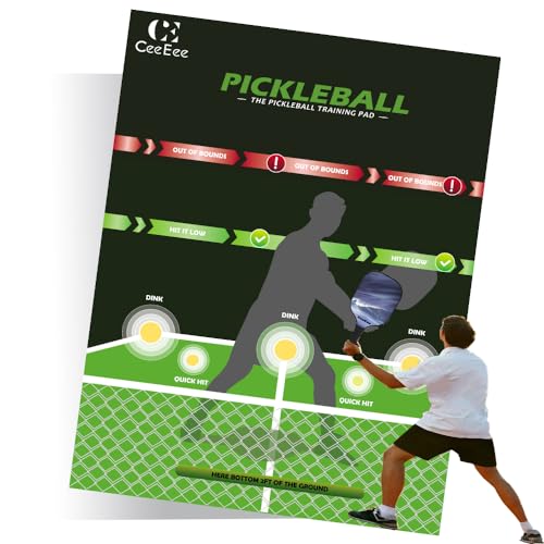 CeeEee Pickleball Trainingshilfen Üben Sie Fähigkeiten Tragbar Pickleball Dink Pad Übungswandposter wiederverwendbar CeeEee Pickleball Trainingshilfen Üben Sie Fähigkeiten Tragbar Pickleball Dink Pad Übungswandposter wiederverwendbar von CeeEee