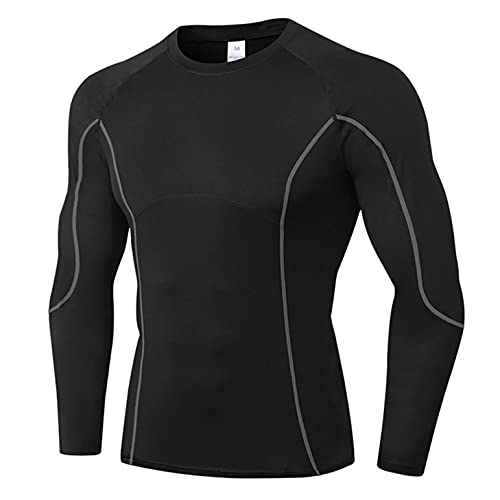 Celucke Funktionsshirt Langarm Kompressionsshirt Herren Sportunterwäsche Funktionsunterwäsche, Unterhemd Kompression Compression Shirt Laufshirt Celucke Funktionsshirt Langarm Kompressionsshirt Herren Sportunterwäsche Funktionsunterwäsche, Unterhemd Kompression Compression Shirt Laufshirt von Celucke