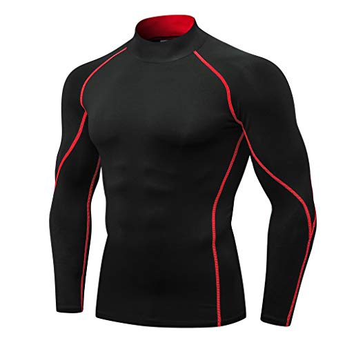Celucke Funktionsshirt Langarm Kompressionsshirt Herren Sportunterwäsche Funktionsunterwäsche, Unterhemden Männer Laufshirt Kompression Compression Shirt Celucke Funktionsshirt Langarm Kompressionsshirt Herren Sportunterwäsche Funktionsunterwäsche, Unterhemden Männer Laufshirt Kompression Compression Shirt von Celucke