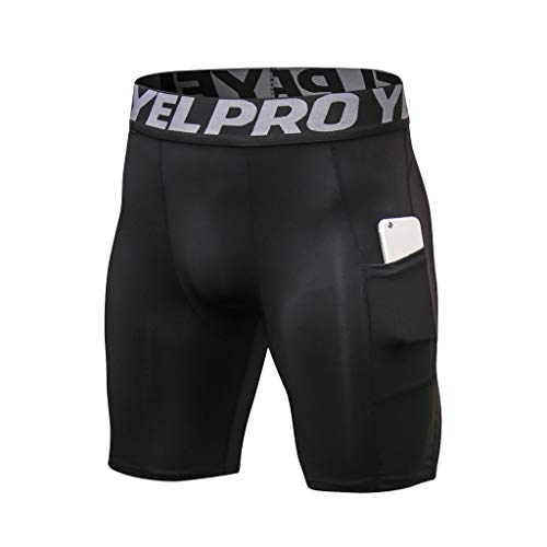 Celucke Herren Funktionsshorts Lauftights Kompressionsshorts Mit Tasche, Sporthosen Männer Kurz Laufshorts Trainingsshorts Fitness Running Gym Sport Tights Celucke Herren Funktionsshorts Lauftights Kompressionsshorts Mit Tasche, Sporthosen Männer Kurz Laufshorts Trainingsshorts Fitness Running Gym Sport Tights von Celucke