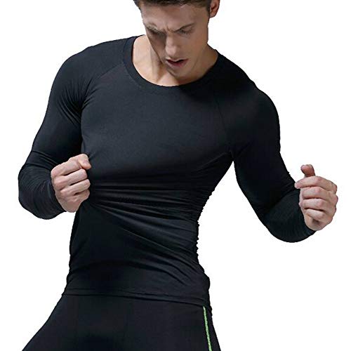 Celucke Kompressionsshirt Herren Langarm Funktionsshirt Sportunterwäsche Funktionsunterwäsche, Unterhemden Männer Laufshirt Kompression Compression Shirt Celucke Kompressionsshirt Herren Langarm Funktionsshirt Sportunterwäsche Funktionsunterwäsche, Unterhemden Männer Laufshirt Kompression Compression Shirt von Celucke