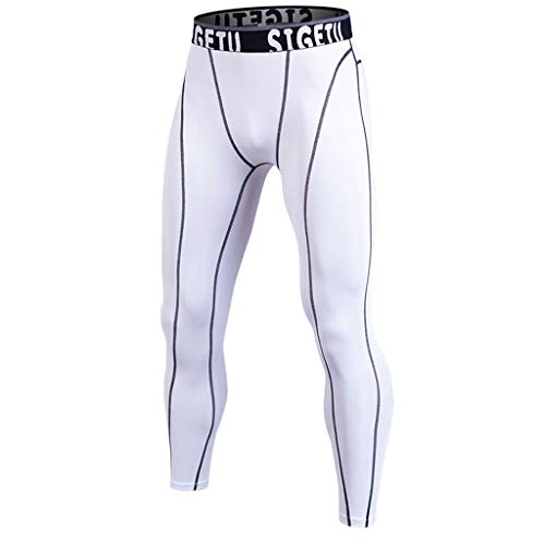 Celucke Sport Leggings Herren Strumpfhose Klassisch Laufhose Pro Cool Compression Tights, Männer Funktionswäsche Quick Dry Kompression Hose für Fitness Gym Joggen Celucke Sport Leggings Herren Strumpfhose Klassisch Laufhose Pro Cool Compression Tights, Männer Funktionswäsche Quick Dry Kompression Hose für Fitness Gym Joggen von Celucke