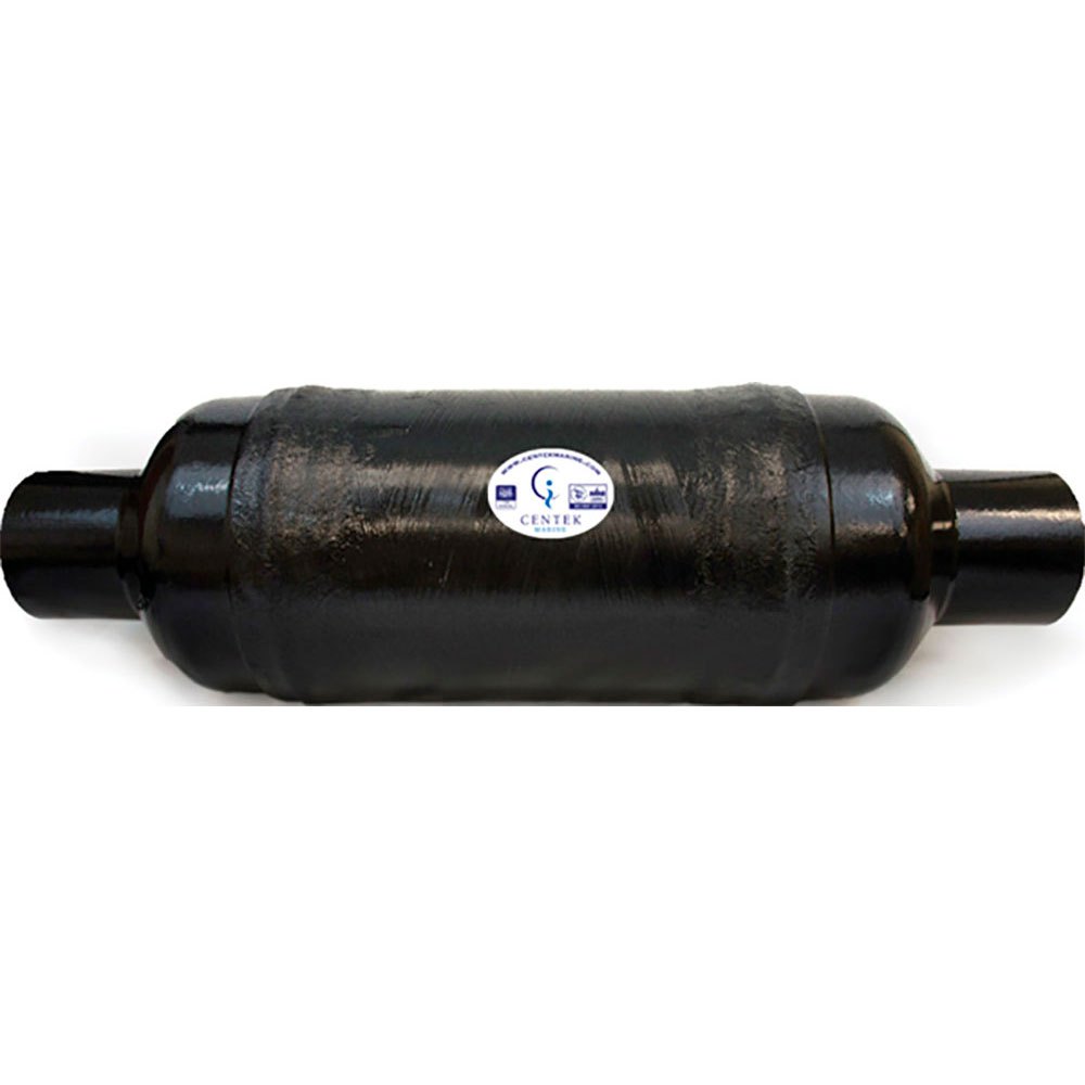 Centek Vernatone 3.5´´ Round Muffler Silber Centek Vernatone 3.5´´ Round Muffler Silber von Centek