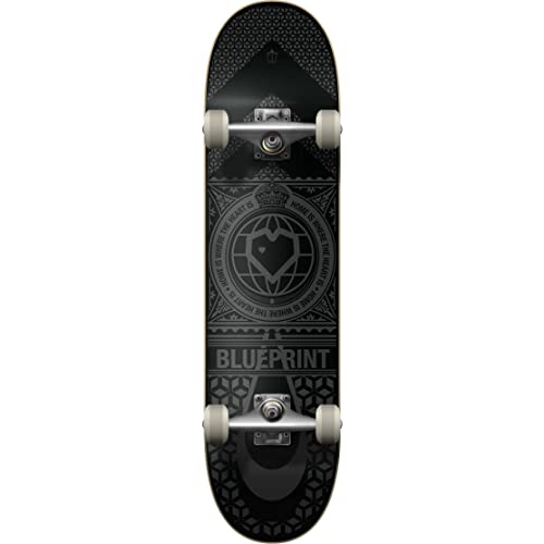 Centrano Unisex – Erwachsene Blueprint Home Heart Skateboard Komplettboard, Mehrfarbig, 8.25" Centrano Unisex – Erwachsene Blueprint Home Heart Skateboard Komplettboard, Mehrfarbig, 8.25" von Centrano