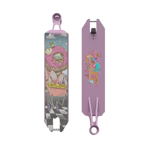 Centrano Unisex – Erwachsene Chubby Loco Scooter Deck, Rosa, One Size von Centrano