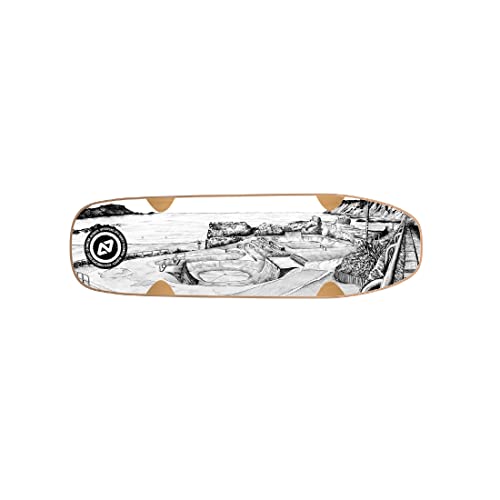 Centrano Unisex – Erwachsene Hydroponic Skateboard Deck, La Kantera Pool Shape, 8.75" von Hydroponic