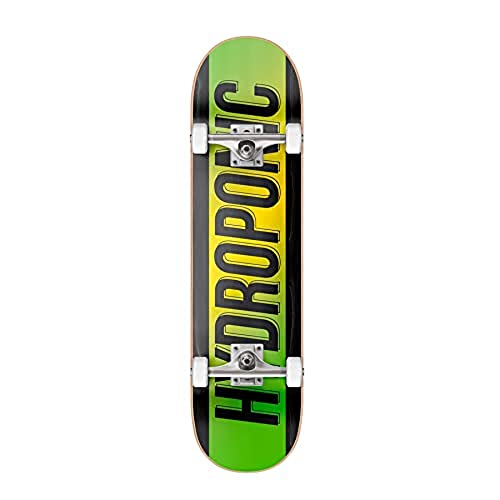 Centrano Unisex – Erwachsene Hydroponic Skateboard Komplettboard, Yellow, 7.785" von Hydroponic