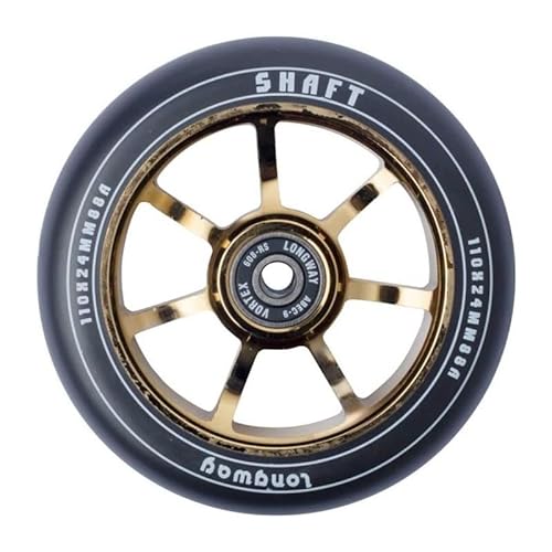 Centrano Unisex – Erwachsene Longway Shaft Scooter Rolle, Gold, One Size Centrano Unisex – Erwachsene Longway Shaft Scooter Rolle, Gold, One Size von Centrano