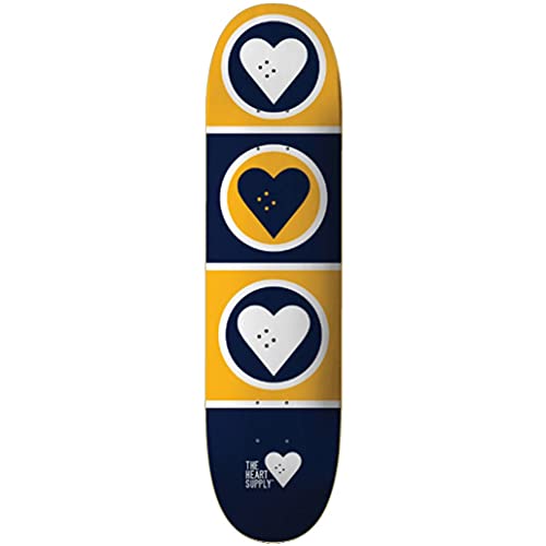 Centrano Unisex – Erwachsene Squad Skateboard Deck, Gelb, 7.75" von Centrano