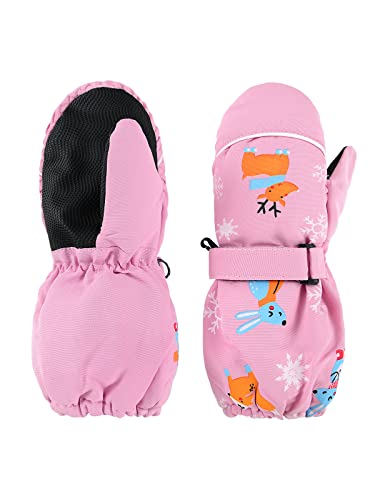 Century Star Skihandschuhe Kinder Fäustlinge Winterhandschuhe Schneehandschuhe für Kinder im Alter von 1-7 Jahre Rosa 4-7 Jahre Century Star Skihandschuhe Kinder Fäustlinge Winterhandschuhe Schneehandschuhe für Kinder im Alter von 1-7 Jahre Rosa 4-7 Jahre von Century Star