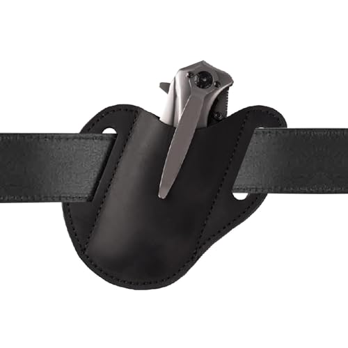 Ceolup Ledermesserscheide für Gürtel | Männer Leder Messer Organizer Scheide Gürtel - Taschenmesserhalter mit Gürtelclip, Herren-Leder-Organizer-Scheide, Leder-Messerscheidegürtel für die eisten Ceolup Ledermesserscheide für Gürtel | Männer Leder Messer Organizer Scheide Gürtel - Taschenmesserhalter mit Gürtelclip, Herren-Leder-Organizer-Scheide, Leder-Messerscheidegürtel für die eisten von Guoml