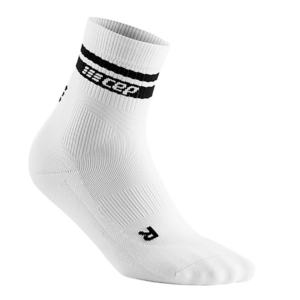 Cep Classic 80´s Half Short Socks Weiß EU 39-42 Mann von Cep