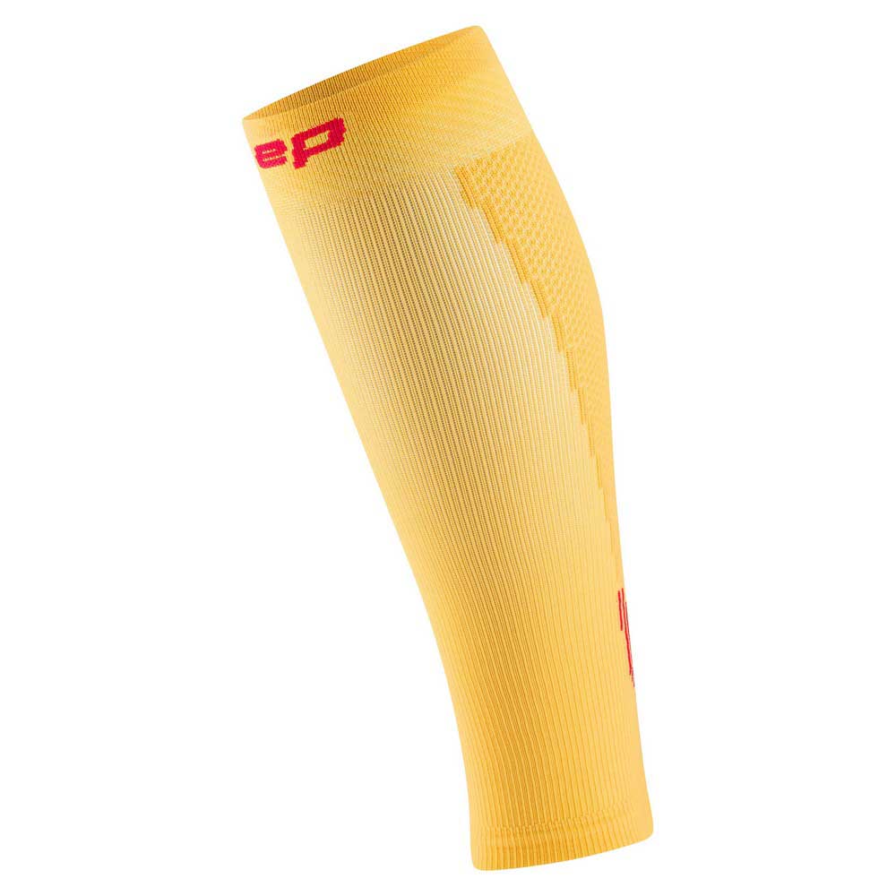 Cep Run 5.0 Calf Warmers Gelb 45-50 cm Mann von Cep