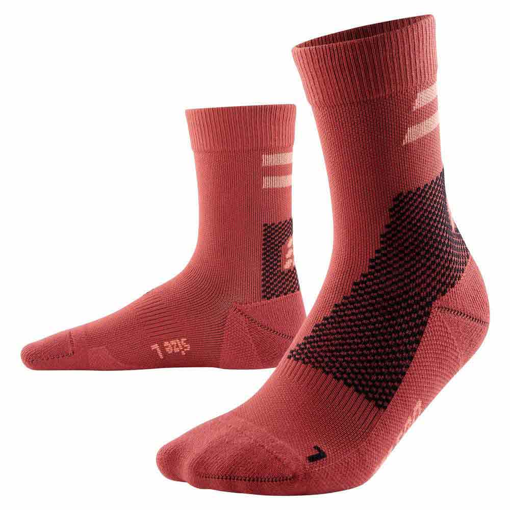 Cep Run Cushion Mid Cut Socks Rot EU 34-37 Mann Cep Run Cushion Mid Cut Socks Rot EU 34-37 Mann von Cep