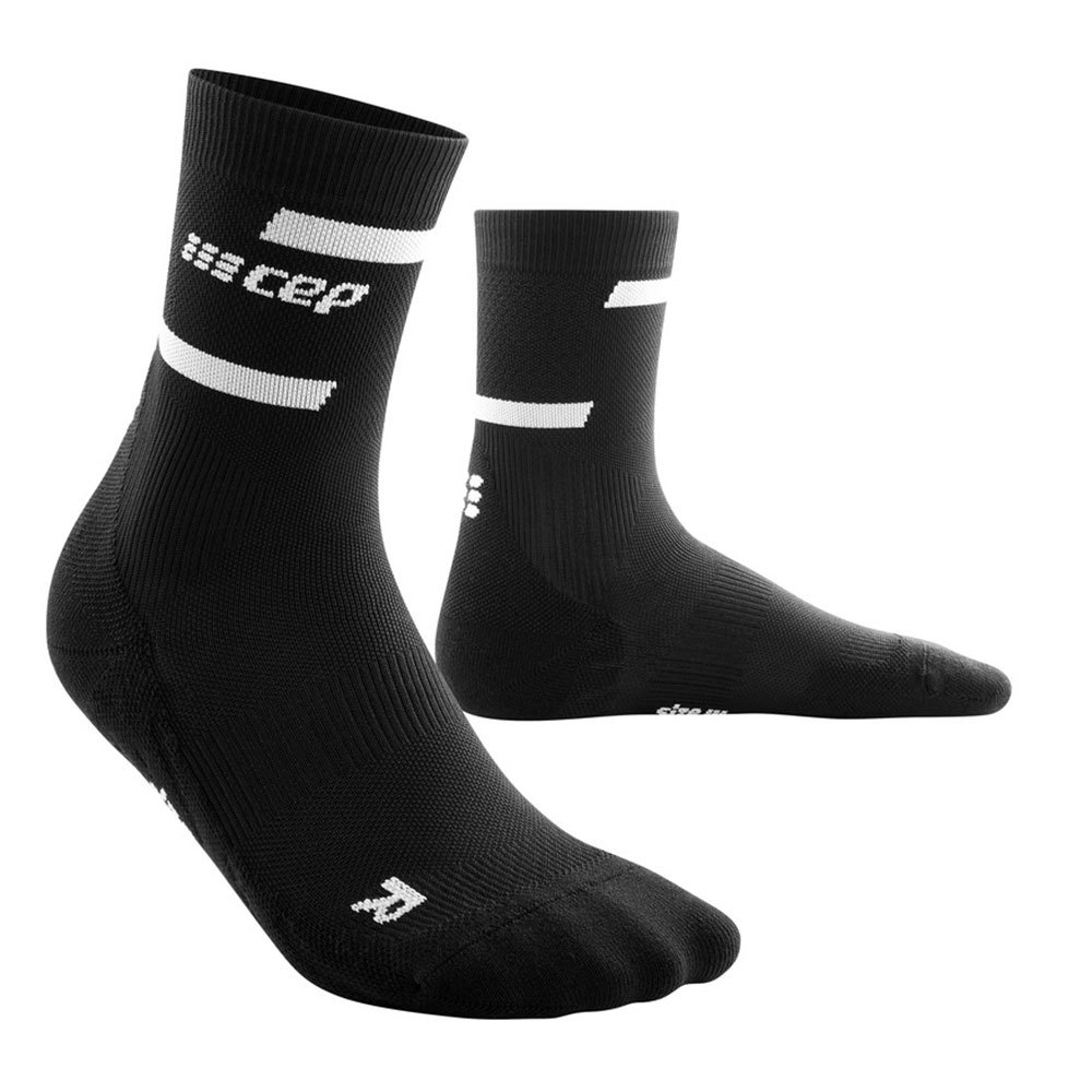 Cep The Run Half Long Socks Schwarz EU 39-42 Mann von Cep