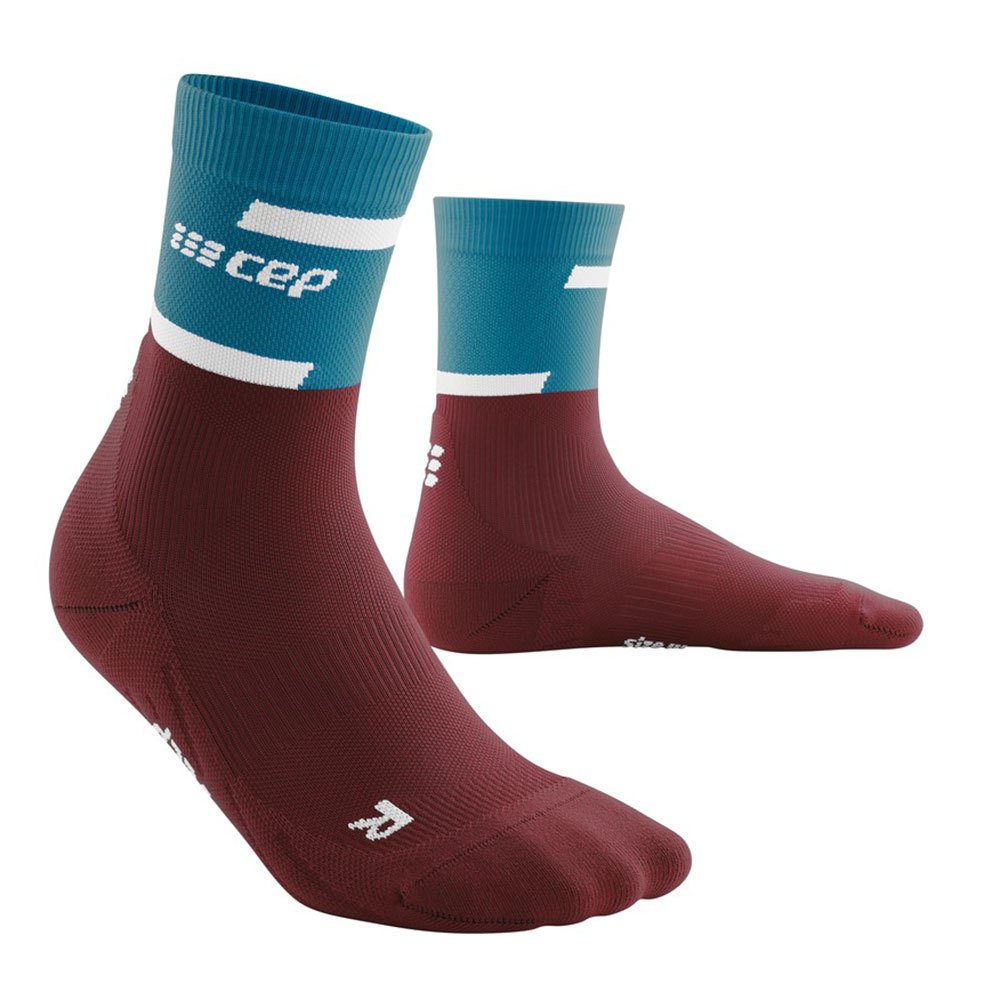 Cep The Run Half Long Socks Rot EU 40-43 Frau von Cep