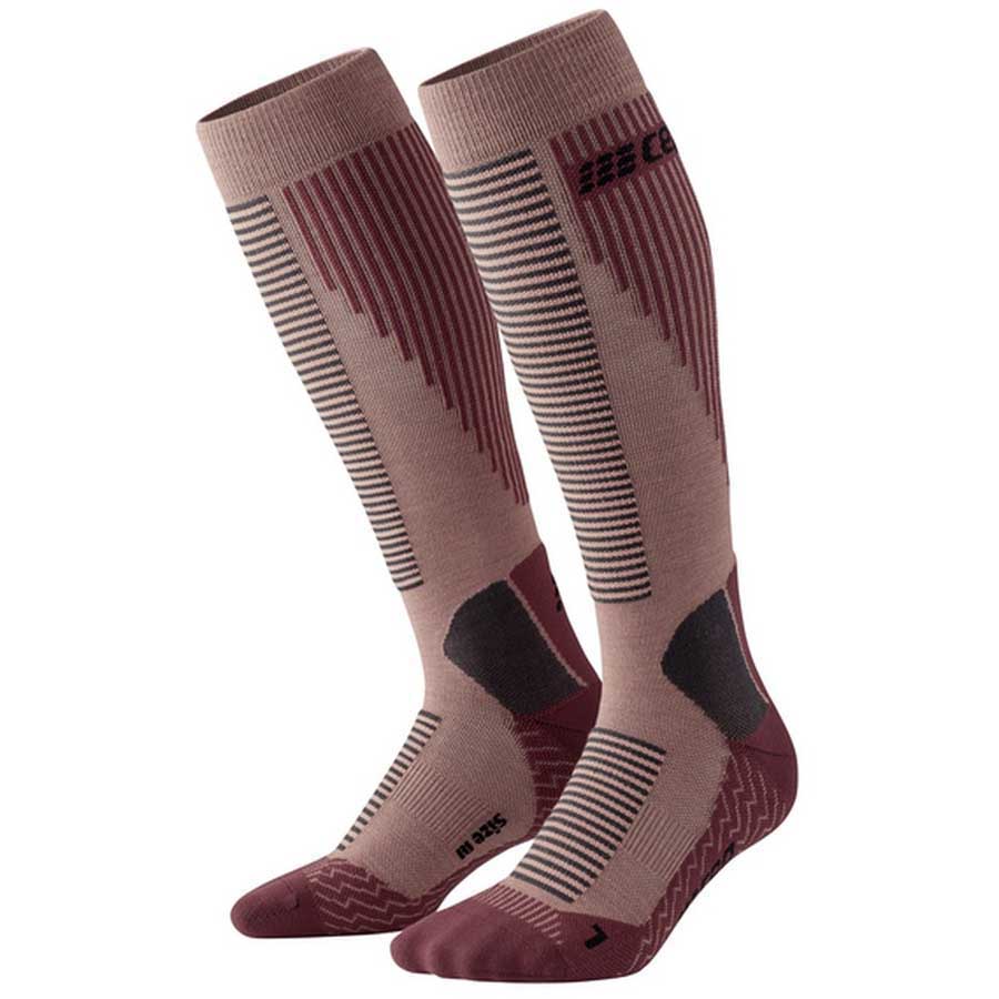 Cep Touring Long Socks Braun EU 25-31 Frau von Cep