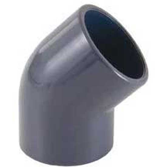 Cepex 01759 45º Pvc Ø225 Elbow Solvent Socket Silber von Cepex