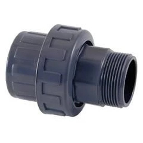 Cepex 02361 Ø110x4 Union Adaptor Female Solvent Socket X Bsp Male Thread Epdm O-ring Silber von Cepex