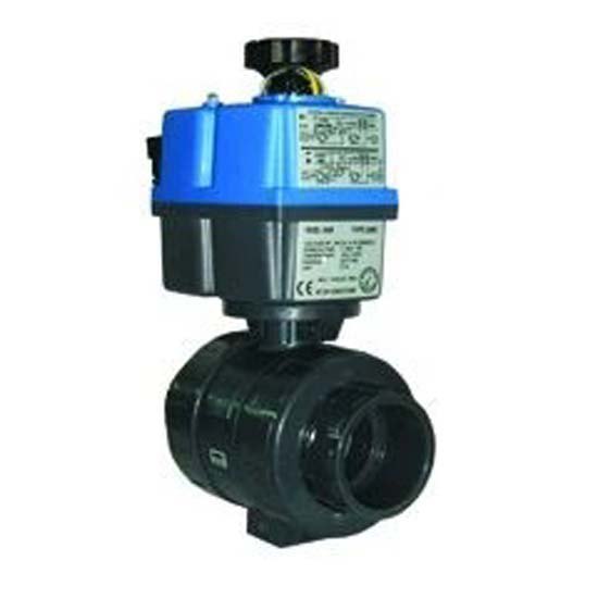 Cepex 05371 Ø63 24-240v Ac/dc Pvc-u Ball Valve Industrial Ptfe-epdm Ellectrically Actuated+bsr Safety Block Silber von Cepex