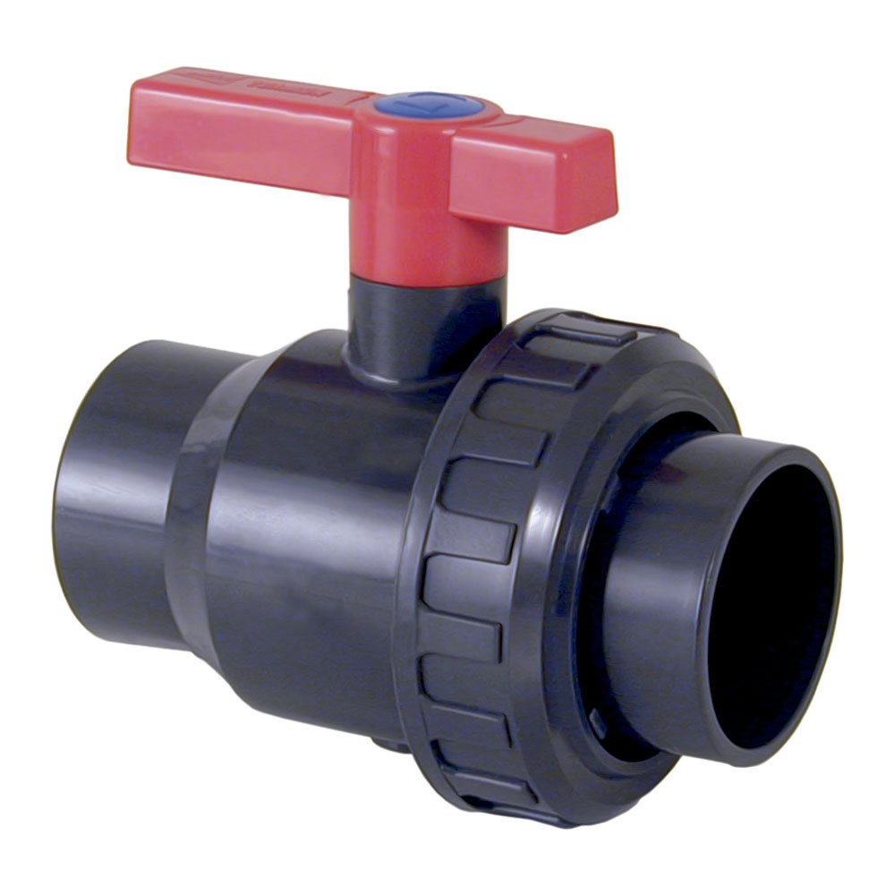 Cepex 22778 Ø90 ``uniblock´´ Ball Valve Female Solvent Socket Seating Joints Hdpe O-rings Epdm Silber von Cepex